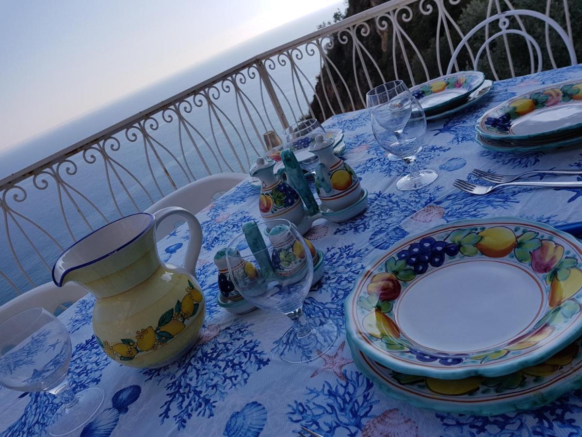 La Limonaia E La Praia Praiano Zimmer foto